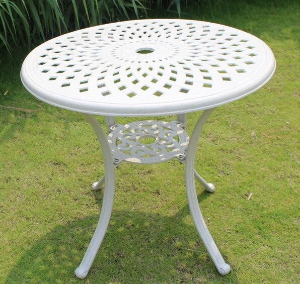 Bộ bàn ghế cổ điển chất liệu hợp kim cao cấp ZXFK021-3